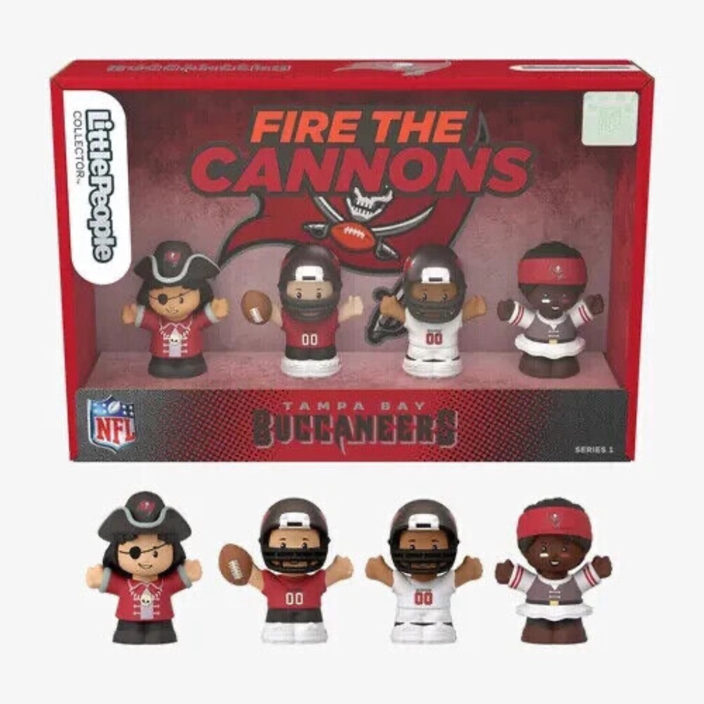 New NFL Little People Collector Tampa Bay Buccaneers